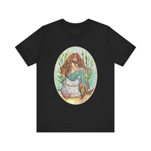 Load image into Gallery viewer, Unisex Jersey Short Sleeve Tee; Alluria Brunette Mermaid