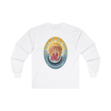 Load image into Gallery viewer, Unisex Ultra Cotton Long Sleeve Tee; Scarlett, Redhead Mermaid