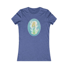 Load image into Gallery viewer, Slim Fit Tee: Melusina, Blonde Mermaid