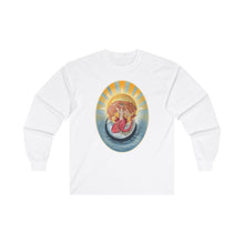 Load image into Gallery viewer, Unisex Ultra Cotton Long Sleeve Tee; Scarlett, Redhead, Mermaid
