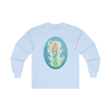 Load image into Gallery viewer, Unisex Ultra Cotton Long Sleeve Tee; Scarlett, Redhead, Mermaid