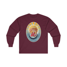 Load image into Gallery viewer, Unisex Ultra Cotton Long Sleeve Tee; Scarlett, Redhead, Mermaid