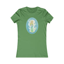 Load image into Gallery viewer, Slim Fit Tee: Melusina, Blonde Mermaid