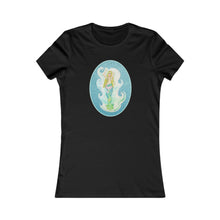 Load image into Gallery viewer, Slim Fit Tee: Melusina, Blonde Mermaid
