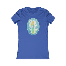 Load image into Gallery viewer, Slim Fit Tee: Melusina, Blonde Mermaid