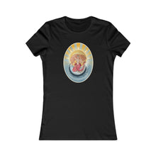 Load image into Gallery viewer, Slim Fit Tee: Scarlett, Redhead Mermaid