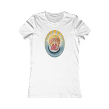 Load image into Gallery viewer, Slim Fit Tee: Scarlett, Redhead Mermaid