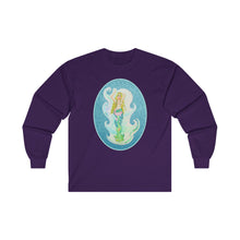 Load image into Gallery viewer, Unisex Ultra Cotton Long Sleeve Tee; Scarlett, Redhead, Mermaid