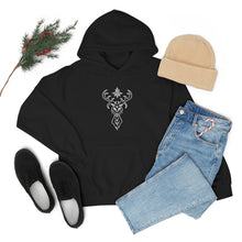 Load image into Gallery viewer, Yule Deer Unisex Heavy Blend™ Hooded Sweatshirt