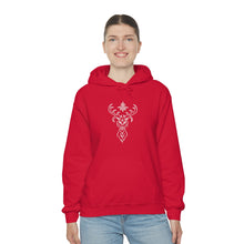 Load image into Gallery viewer, Yule Deer Unisex Heavy Blend™ Hooded Sweatshirt
