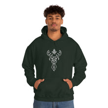 Load image into Gallery viewer, Yule Deer Unisex Heavy Blend™ Hooded Sweatshirt