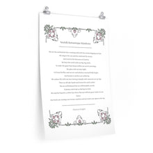 Load image into Gallery viewer, Neofolk Romantique Manifesto: Premium Matte vertical posters