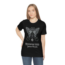 Load image into Gallery viewer, Hexenfest Samhain 2022 Chrysalis: Unisex Jersey Short Sleeve Tee
