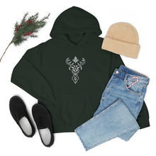 Load image into Gallery viewer, Yule Deer Unisex Heavy Blend™ Hooded Sweatshirt
