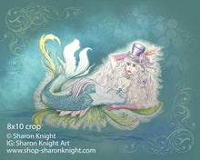 Load image into Gallery viewer, Cariel Steampunk Mermaid - Print