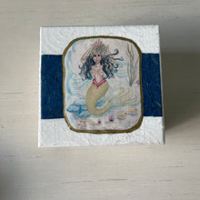 Load image into Gallery viewer, Seraphina Mermaid Small Square Box OOAK