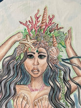 Load image into Gallery viewer, Seraphina - Mixed Media ORIGINAL 16x20