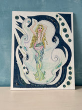 Load image into Gallery viewer, Melusina - Mixed Media ORIGINAL 16x20