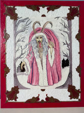 Load image into Gallery viewer, Frau Perchta - Mixed Media ORIGINAL 16x20