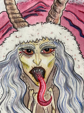 Load image into Gallery viewer, Frau Perchta - Mixed Media ORIGINAL 16x20