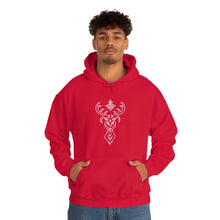 Load image into Gallery viewer, Yule Deer Unisex Heavy Blend™ Hooded Sweatshirt