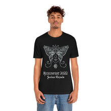 Load image into Gallery viewer, Hexenfest Samhain 2022 Chrysalis: Unisex Jersey Short Sleeve Tee