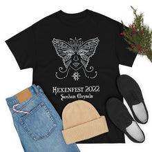 Load image into Gallery viewer, Hexenfest Samhain 2022 Chrysalis: Unisex Heavy Cotton Tee (4X)