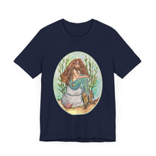 Load image into Gallery viewer, Unisex Jersey Short Sleeve Tee; Alluria Brunette Mermaid