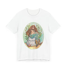 Load image into Gallery viewer, Unisex Jersey Short Sleeve Tee; Alluria Brunette Mermaid