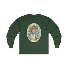 Load image into Gallery viewer, Ultra Cotton Long Sleeve Tee; Alluria Brunette Mermaid