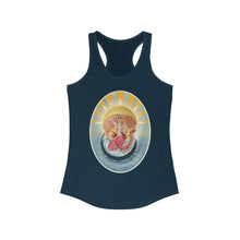 Load image into Gallery viewer, Women&#39;s Ideal Racerback Tank: Scarlett Redhead Mermaid