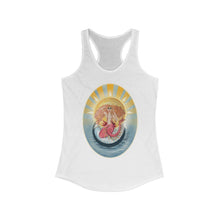 Load image into Gallery viewer, Women&#39;s Ideal Racerback Tank: Scarlett Redhead Mermaid