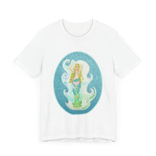 Load image into Gallery viewer, Unisex Jersey Short Sleeve Tee; Melusina Blonde Mermaid