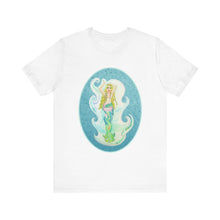 Load image into Gallery viewer, Unisex Jersey Short Sleeve Tee; Melusina Blonde Mermaid