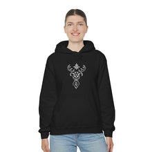 Load image into Gallery viewer, Yule Deer Unisex Heavy Blend™ Hooded Sweatshirt