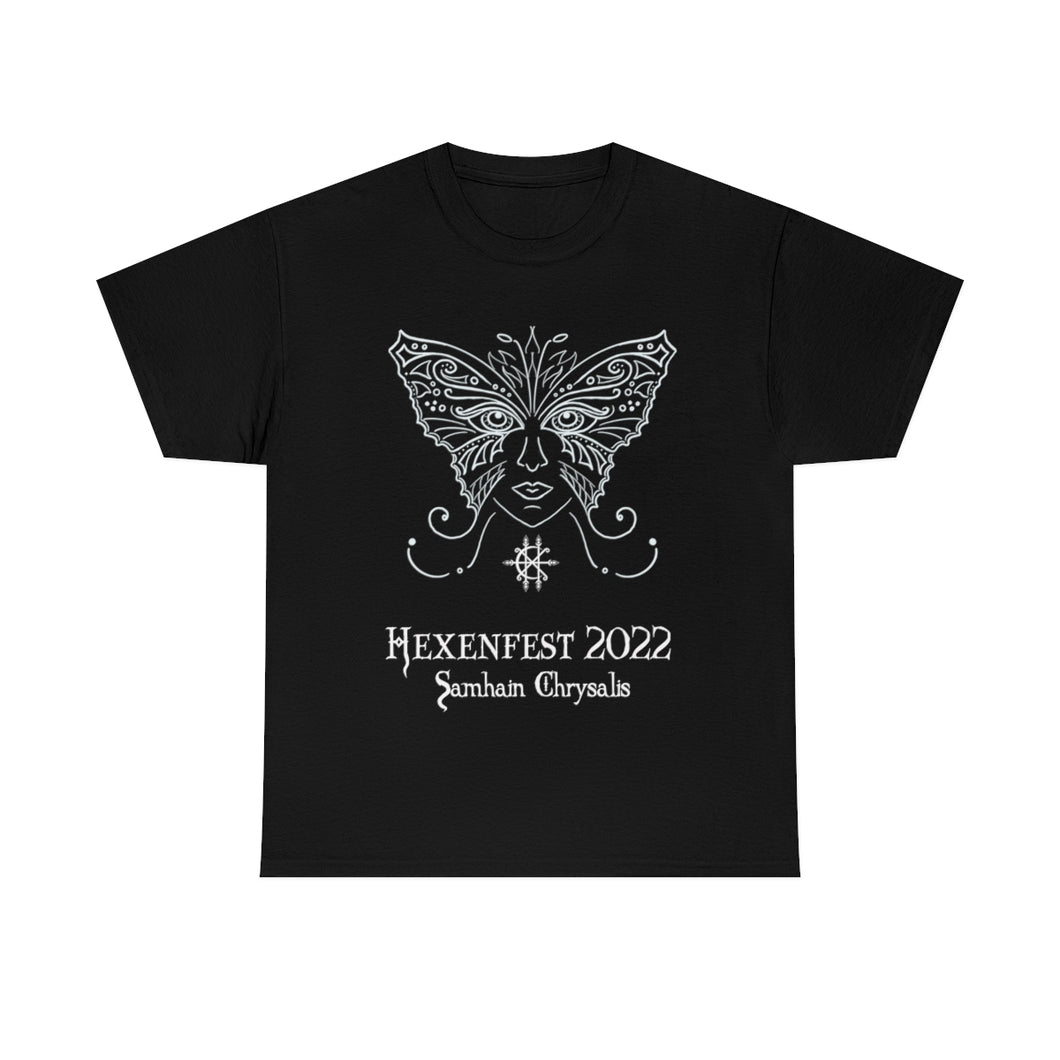 Hexenfest Samhain 2022 Chrysalis: Unisex Heavy Cotton Tee (4X)