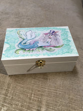 Load image into Gallery viewer, Cariel Steampunk Mermaid Box OOAK