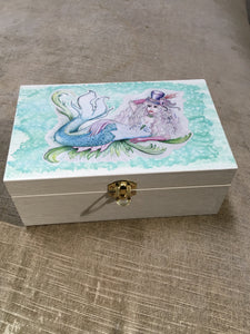 Cariel Steampunk Mermaid Box OOAK