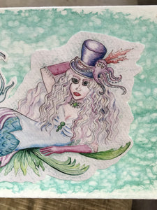 Cariel Steampunk Mermaid Box OOAK