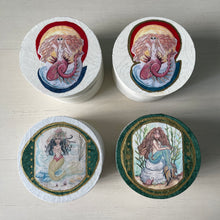 Load image into Gallery viewer, Mermaid Round Boxes OOAK