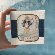 Load image into Gallery viewer, Seraphina Mermaid Small Square Box OOAK
