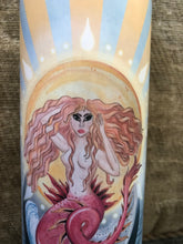 Load image into Gallery viewer, Scarlett Radiate Beeswax Mermaid Candle